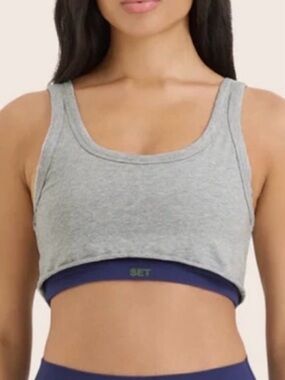 SET Active Grey SportBody bra